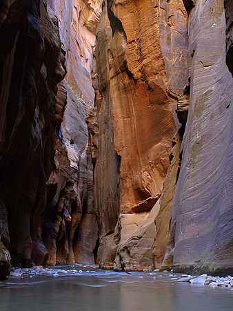 The Narrows in Zion National Park