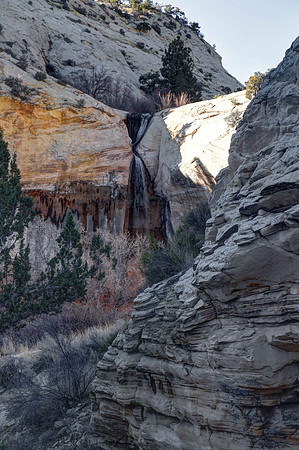 Upper Calf Creek Falls near Boulder, UT