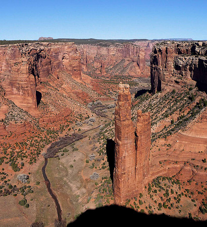 Spider Rock in Canyon de Chelly