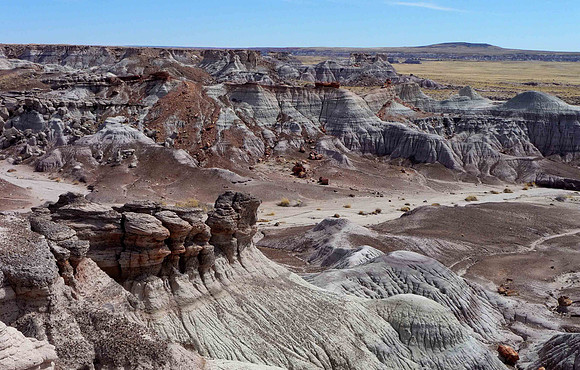 Blue Mesa in Petrified Forest