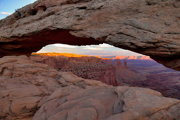 Mesa Arch in Canyonlands National Park, Utah