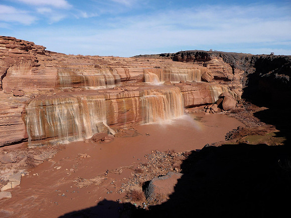 Chocolate Falls in Arizona