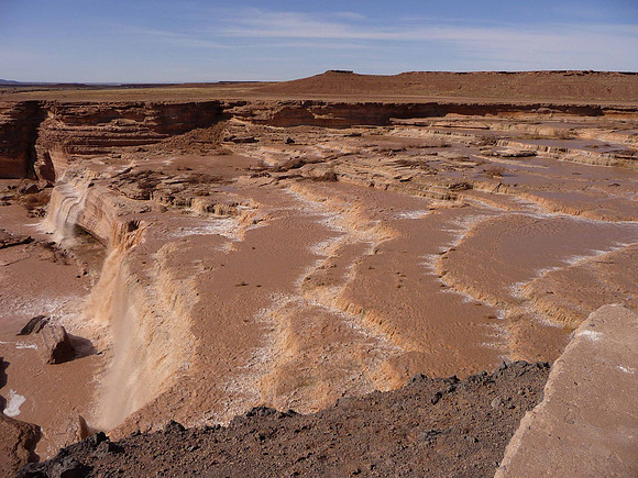 The Little Colorado River above Chocolate Falls