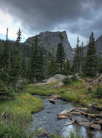 Menecing Weather along Glacier Creek