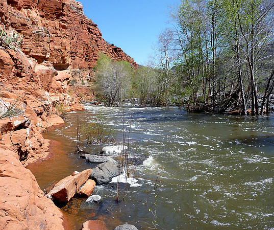 West Clear Creek near Camp Verde