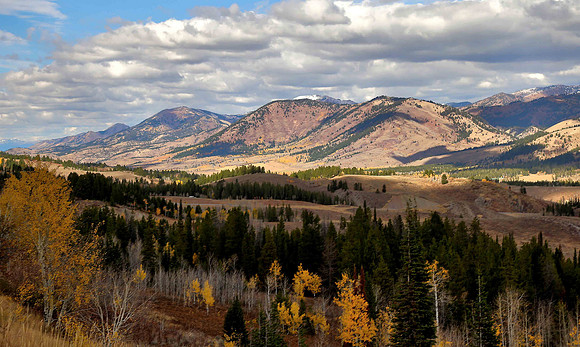 Salt River vista near Smoot Wyoming