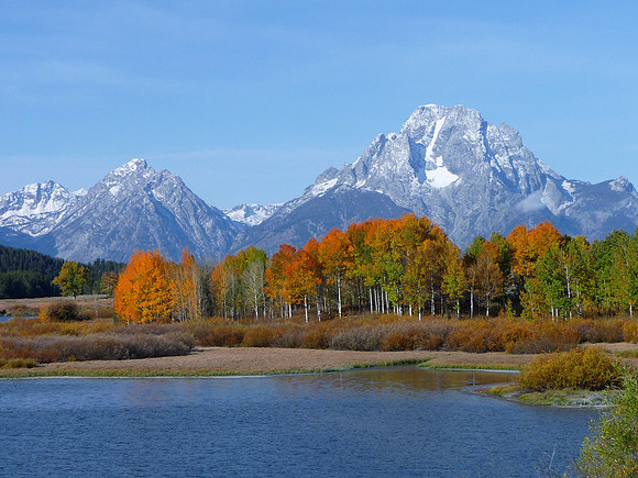 Oxbow Bend in Grand Teton National Park