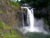 Snoqualmie Falls near Seattle Washington