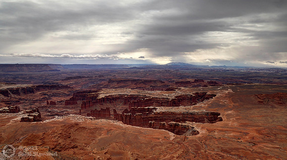 Grand View Point in Canyonlands National Park