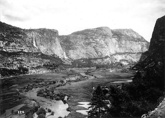 Hetch Hetchy Valley in the early 1900s