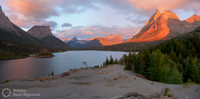 Saint Mary Lake in Glacier National Park