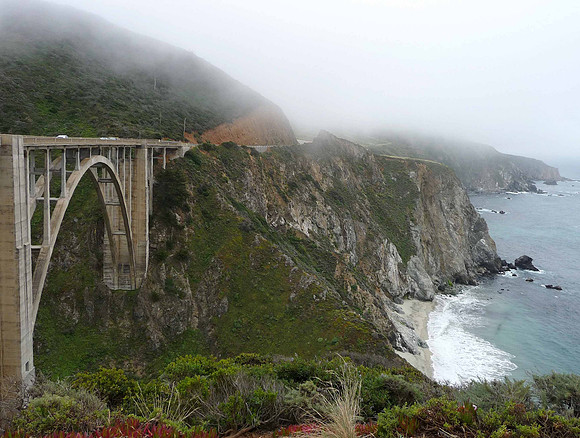 Bixby Creek Bridge near Big Sur